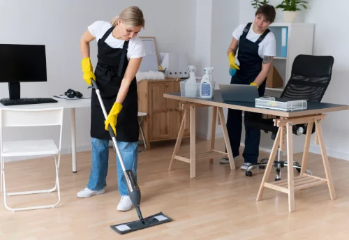 Nettoyage de bureau professionnel à Rouxmesnil-Bouteilles